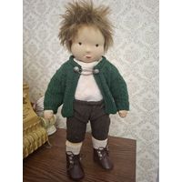 Вальдорфская кукла. Мальчик. 70-е гг. Высота 40 см
