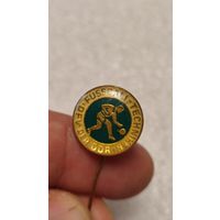 Значек знак Футбольный техник ГДР,200 лотов с 1 рубля!!!
