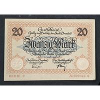 1918 год Германия 20 марок