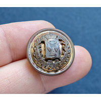 Пуговица РИ, Полтавская губ, большая, накладная, 1878-1917