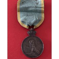 Редкая бельгийская серебряная медаль-Кампании в Африке 1914–1916-CAMEROUN