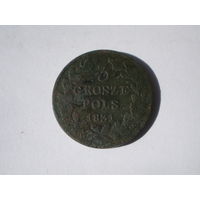 3 гроша польских 1831