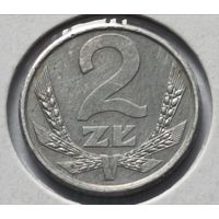 Польша. 2 злотых 1989 года. (*)