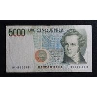 Италия 5000 лир 1985 Pic#111b