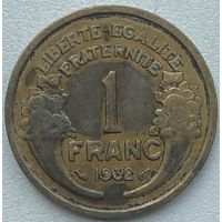 Франция 1 франк 1932 г.