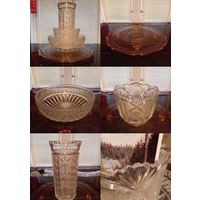 - Поднос-подтортник Конфетница средняя Германия 1950-ые Цветочница и салатница СССР