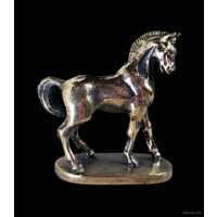 Статуэтка миниатюра Грациозная Лошадь Бронза