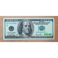 100 долларов со звездой 2006 г.