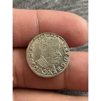 3 гроша 1582 Вильно! С блеском! Стефан Баторий!