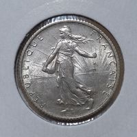 1 франк 1917 Франция UNC