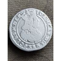 Распродажа - шесть грошей (шестак) 1665г.,Ян 2 Казимир,Речь посполитая