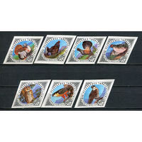 Республика Тыва - 1995 - Птицы - 7 марок. MNH.  (Лот 48JK)-TG2P48