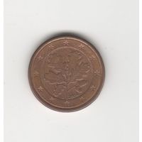 1 евроцент Германия (ФРГ) 2004 J Лот 8005