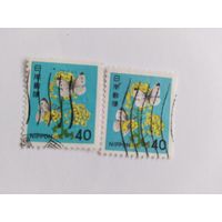 Япония 1980 цветы  1м