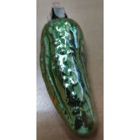 Елочная игрушка СССР - Огурец