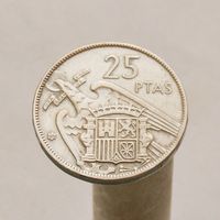 Испания 25 песет 1957