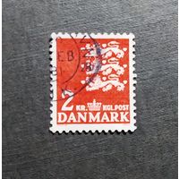 Марка Дания 1946 год Стандарт
