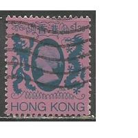 Гонконг. Королева Елизавета II. Герб. 1985г. Mi#453.