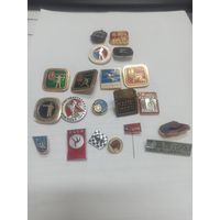 Лот значков