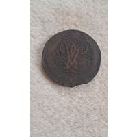 5 копеек 1758 год