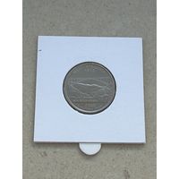 25 центов США штат Западная Вирджиния (2005 D)