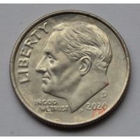 США, 10 центов (1 дайм), 2020 г. D