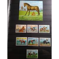 Буркина-Фасо 1985 г. Лошади.