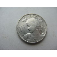 Польша 2 злотых 1925 г. ( После даты - точка . Монета более редкая )