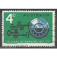 Австралия. 150 лет банку Австралии. 1967г. Mi#386.