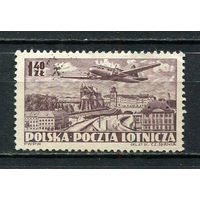 Польша - 1952 - Авиация 1,40Zt - [Mi.730A] - 1 марка. Гашеная.  (Лот 53HF)-T41P11