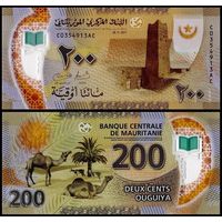 Мавритания 200 угий образца 2017 UNC p24