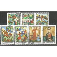 Монголия. Международное десятилетие женщин. 1981г. Mi#1436-42. Серия.