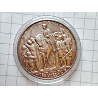 Пруссия 2 марки 1913 г. 100 лет поражения Напалеона.Толпа.