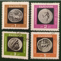 Болгария 1967 монеты 4 из 6, клей.