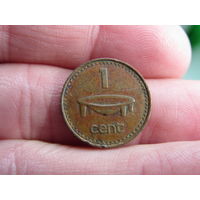 Фиджи.1 цент.1985. С 20 копеек. Распродажа коллекции. Смотрите другие лоты.