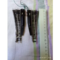 Стрелки (2), рельсы Piko 9 mm DDR