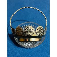 Ваза конфетница с подставкой СССР.  АУКЦИОН не с рубля без МПЦ.