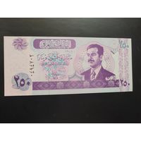 Ирак. 250 динаров (образца 2002 года, P88, UNC)