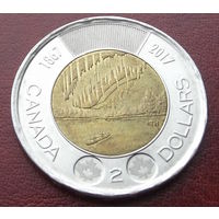 Канада. 2 доллара 2017