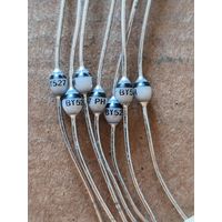 Диод BY527TAP : выпрямительный, THT, 800В, 2А, Ifsm: 50А, SOD57