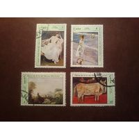 Куба 1978 г.Картины из Национального музея ./36а/