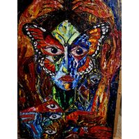 Картина маслом "Эффект бабочки" Salenko