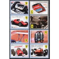 2010 Антигуа Барбуда 4747-4754Paar Автомобили / Феррари 8,80 евро
