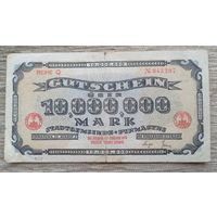 Werty71 Германия 10 миллионов 10000000 марок 1923 Пирмазенс банкнота гроссгельд