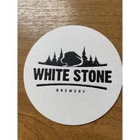Подставка под пиво пивоварни "White Stone Brewery" /Россия/ No 2