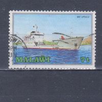 [1428] Малави 1985. Корабль. Гашеная марка.