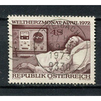 Австрия - 1972 - Всемирный день сердца - [Mi. 1386] - полная серия - 1 марка. Гашеная.  (Лот 5HC)-T4P52