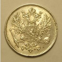 Русс. Финляндия, 50 Пенни 1916, Серебро