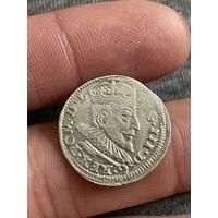 3 гроша 1591 Вильно!  Блеск!