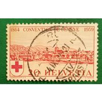 Швейцария 1939. 75 летие Женевской конвенции